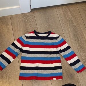 GAP Kids Colorful Striped Long Sleeve Tee
